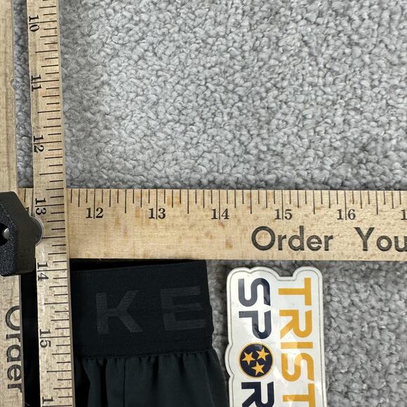 Nike Trail Pants Mens Small Black Dri-Fit Running Jogger Reflective DX0855-010 - Picture 13 of 13